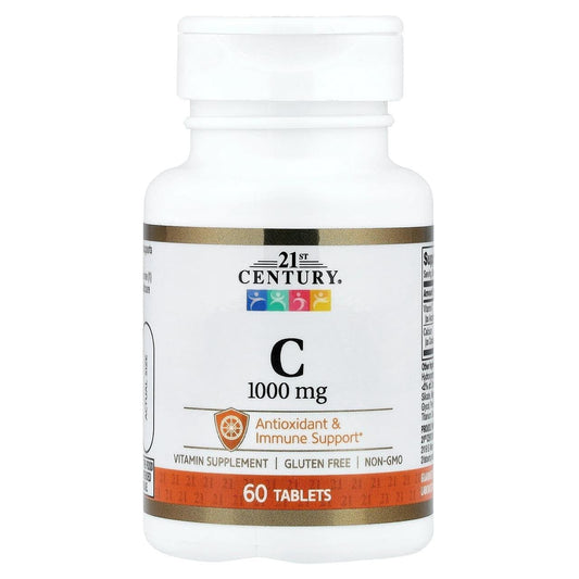 21st Century Vitamin C 1000mg 60 Tablets