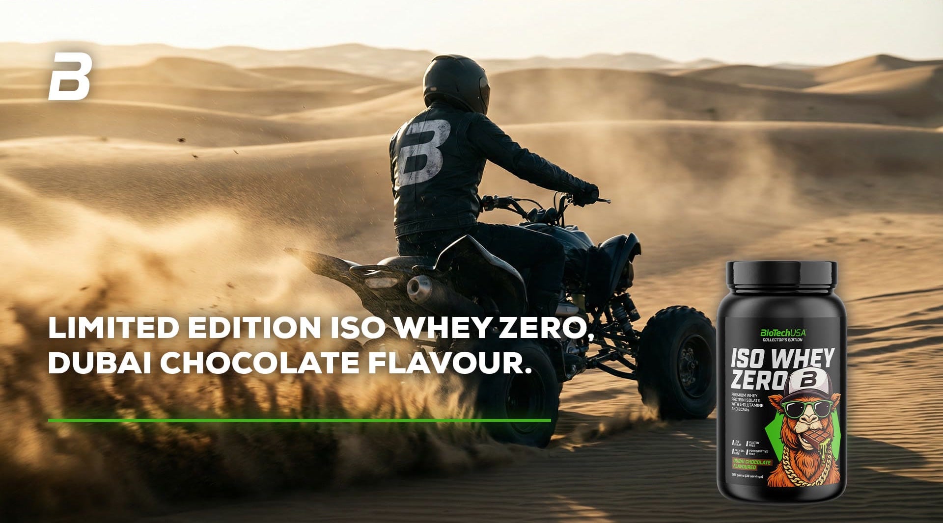 BioTechUSA Iso Whey Zero Dubai Chocolate Limited Edition