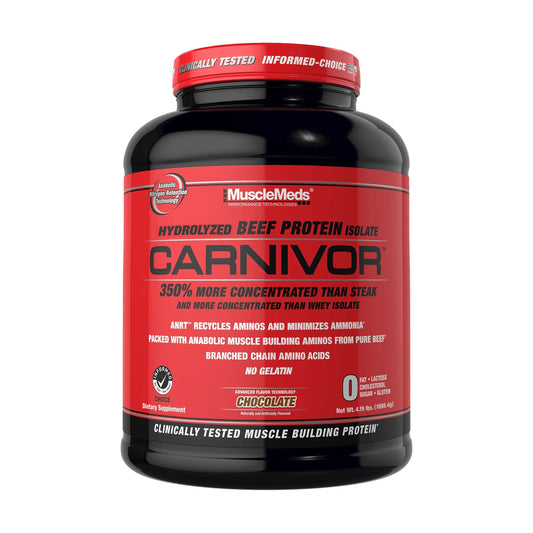 MuscleMeds Carnivor Beef Protein Isolate 4.19LBS Chocolate