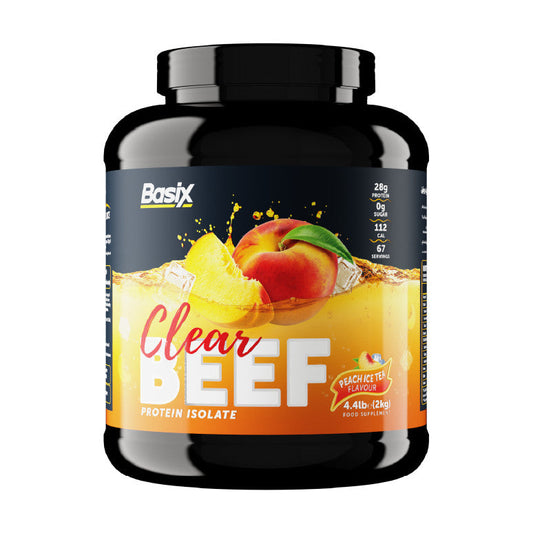 Basix CLEAR BEEF Protein 2KG - Peach Ice Tea