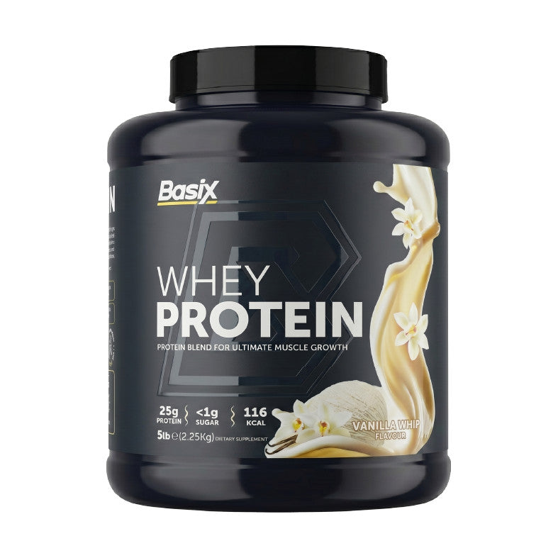 Basix Whey Protein 5LBS - Vanilla
