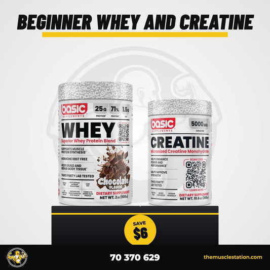 Beginner Whey and Creatine bundle