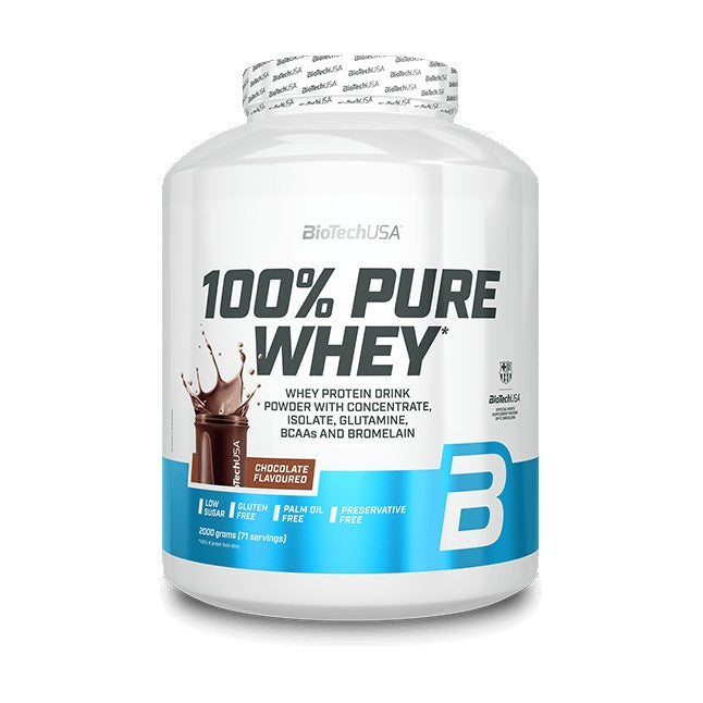 BioTechUSA 100% Pure Whey 2000G - Chocolate