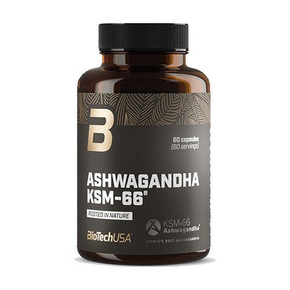 BioTechUSA Ashwagandha KSM-66 60 Capsules