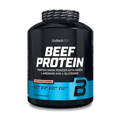 BioTechUSA Beef Protein 1.82KG - Strawberry