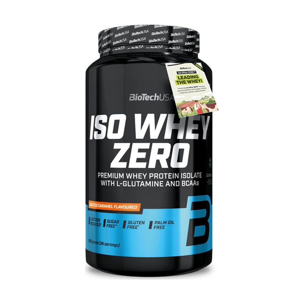BiotechUSA Iso Whey Zero 908g Salted Caramel