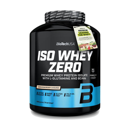 BioTechUSA Iso Whey Zero 1.82KG - Cookies & Cream