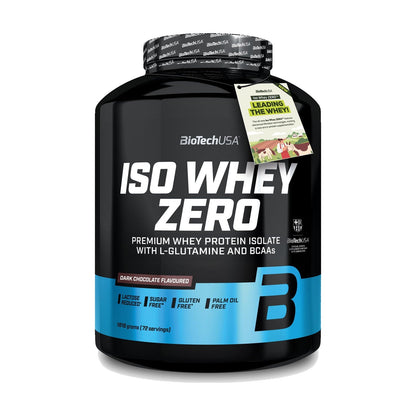 BioTechUSA Iso Whey Zero 1.82KG - Dark Chocolate