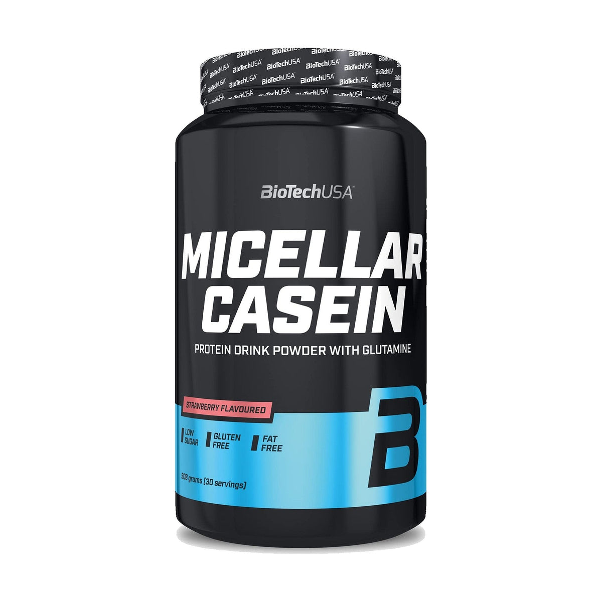 BioTechUSA Micellar Casein 908G - Strawberry