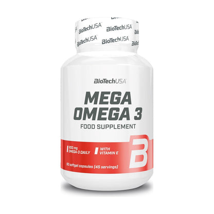Daily Health Stack: BioTechUSA Omega 3 Fish Oil 90 Softgels