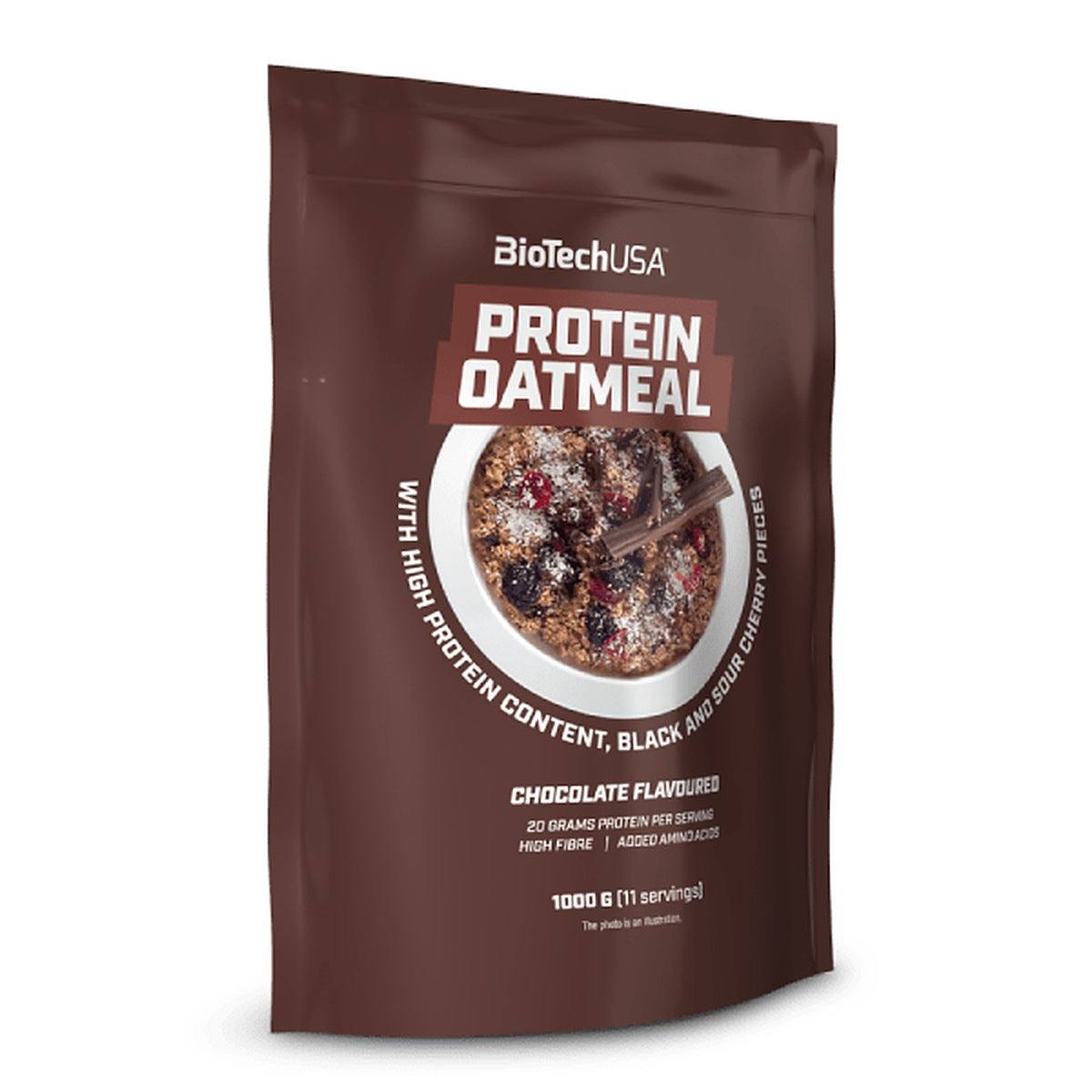 BioTechUSA Protein Oatmeal 1KG - Chocolate
