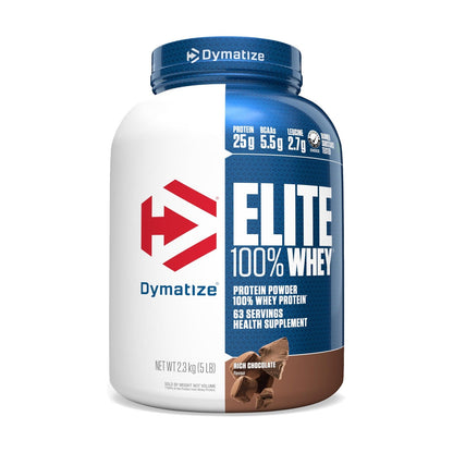 Dymatize Elite 100% Whey 5LBS - Rich Chocolate