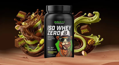 BioTechUSA Iso Whey Zero 908g Dubai Chocolate Limited Edition