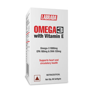 Labrada Omega 3 + Vit E 90 Softgels