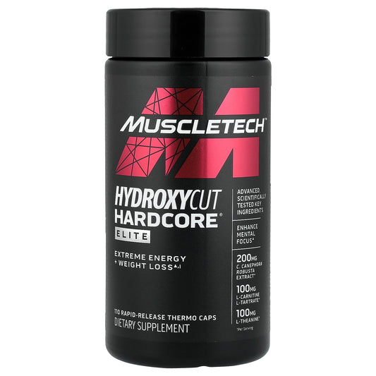 MuscleTech Hydroxycut Hardcore Elite 110 Capsules