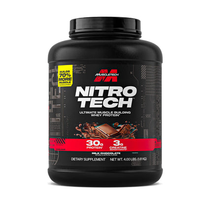 MuscleTech Nitro-Tech (Whey & Creatine Formula) 1.8KG, Milk Chocolate
