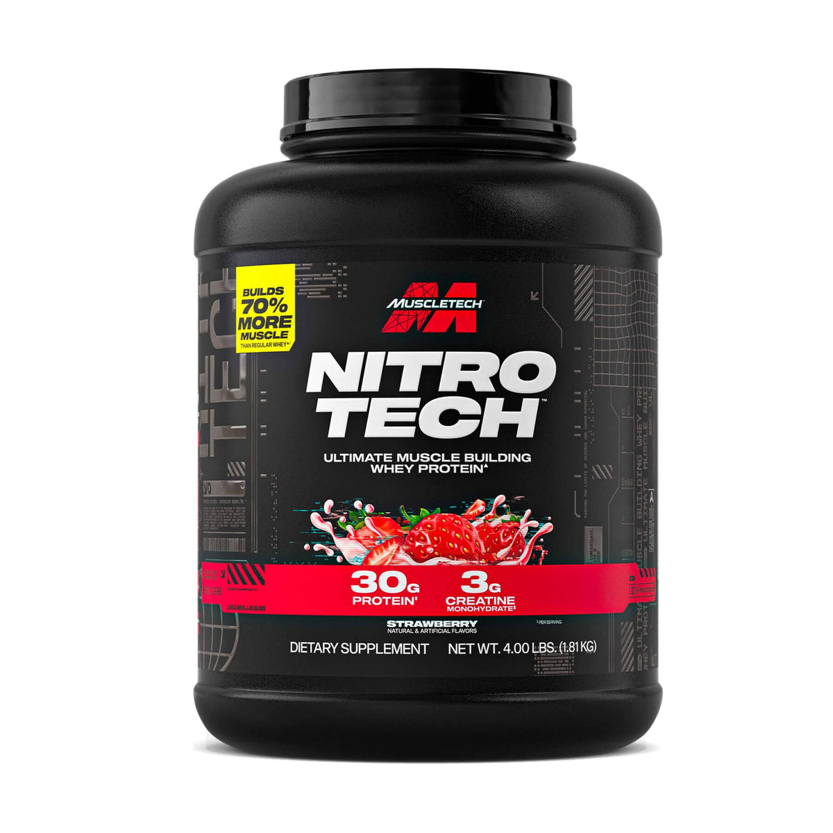 MuscleTech Nitro-Tech (Whey & Creatine Formula) 1.8KG, image 4