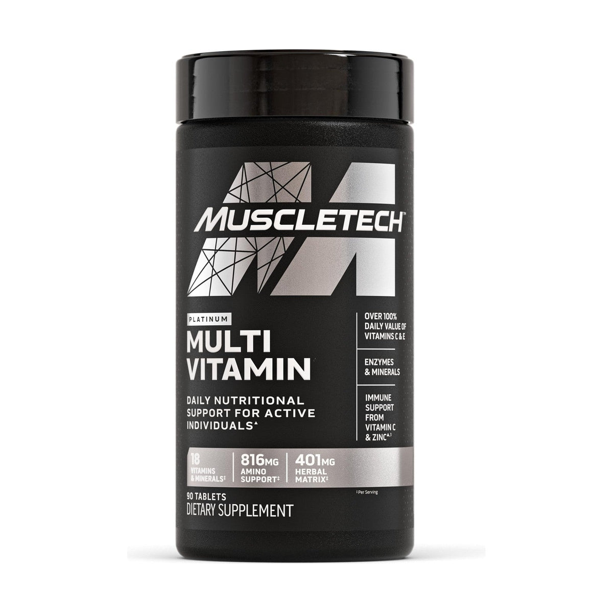 Daily Health Stack: MuscleTech Platinum Multivitamin 90 Tablets
