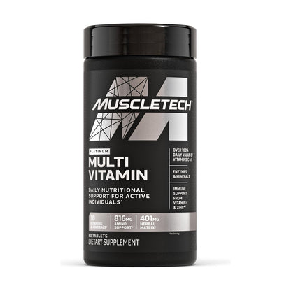 Daily Health Stack: MuscleTech Platinum Multivitamin 90 Tablets