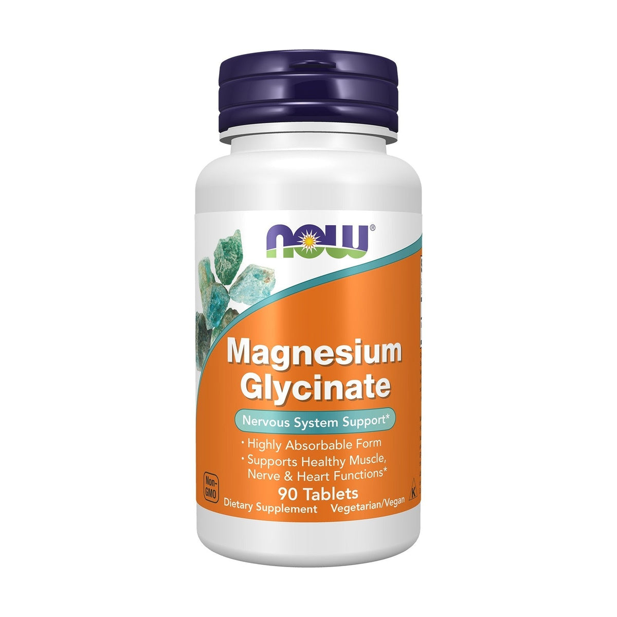 Sleep and Stress Stack: NOW Magnesium Glycinate 90 Capsules