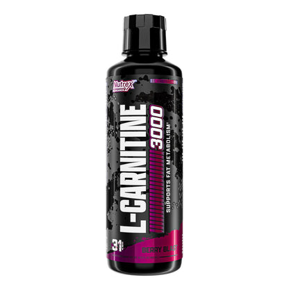 Nutrex Liquid Carnitine 3000 (31 Servings) Berry Blast