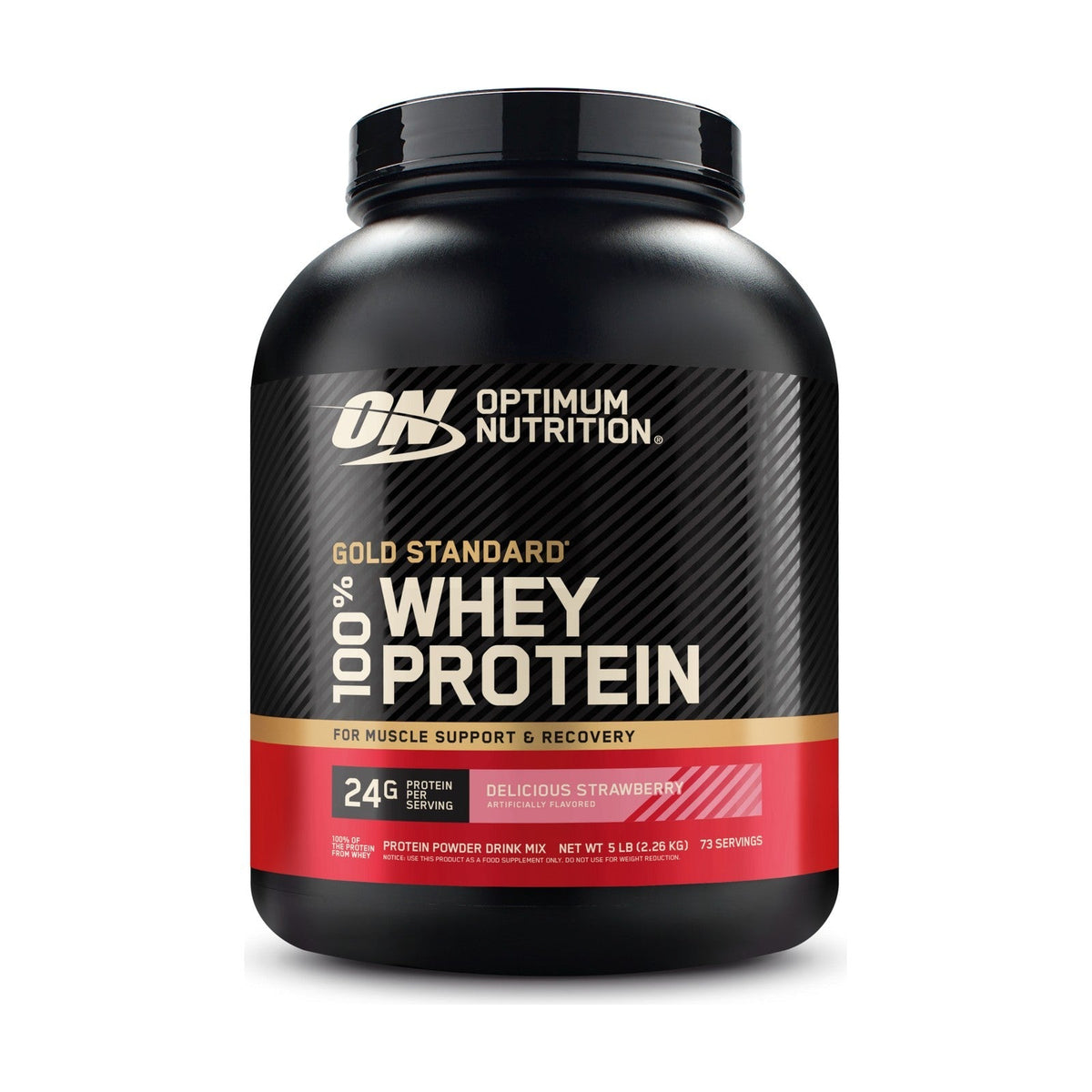 Gold Standard Stack: Optimum Nutrition 100% WHEY GOLD STANDARD 5LBS