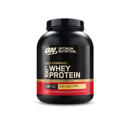 Optimum Nutrition 100% WHEY GOLD STANDARD 5LBS - French Vanilla Creme