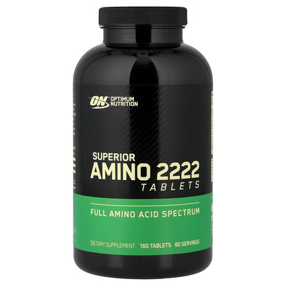 Optimum Nutrition Superior Amino 2222 160 Tablets