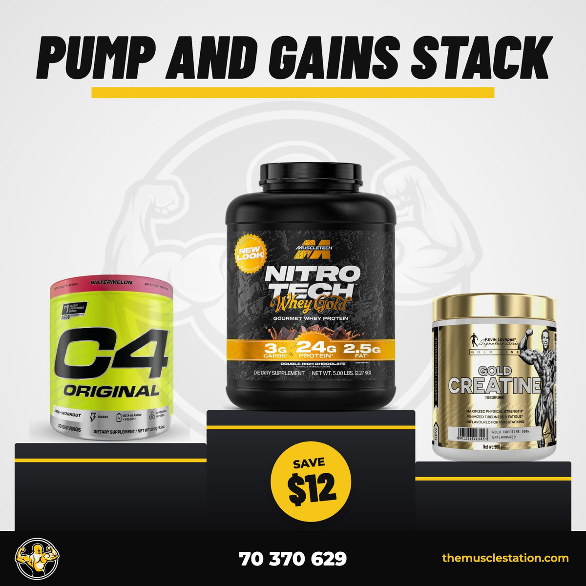 Pump and Gains Stack bundle