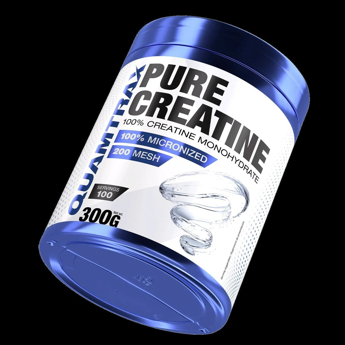 Mass Gain Stack: Quamtrax 100% Pure Creatine Monohydrate 300G