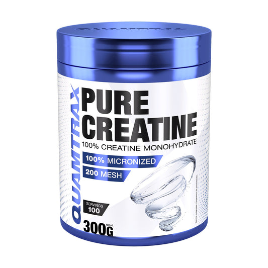 Quamtrax 100% Pure Creatine Monohydrate 300G tub