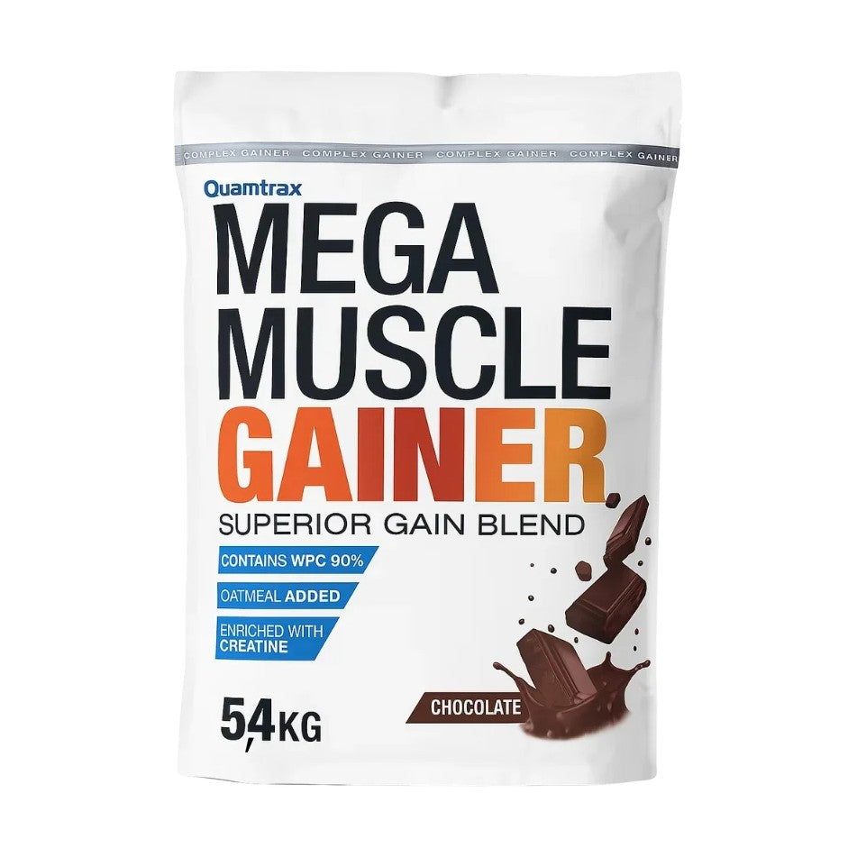 Mass Gain Stack: Quamtrax Mega Muscle Gainer 5.5KG