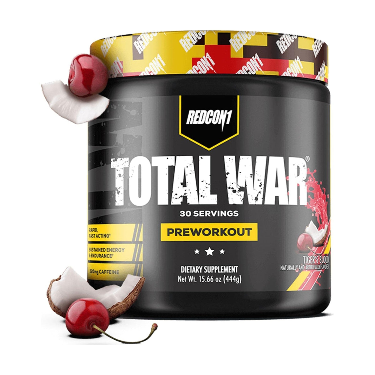 Pre Workout Power Stack: REDCON1 TOTAL WAR Preworkout (30 Servings)