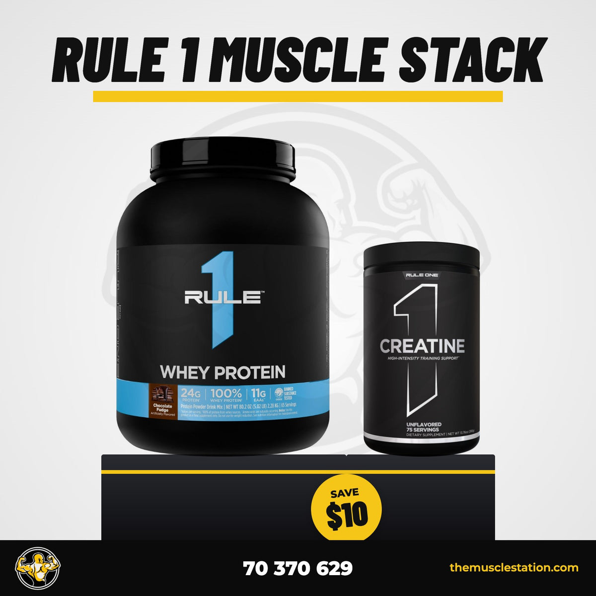 Rule 1 Muscle Stack bundle
